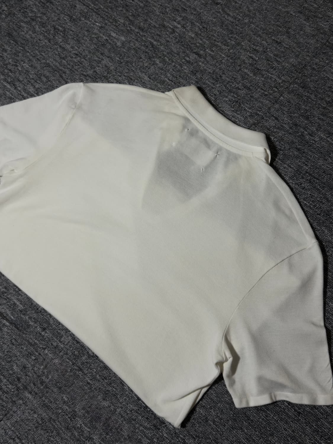 Martin Margiela White V-neck T-Shirts 상품이미지2