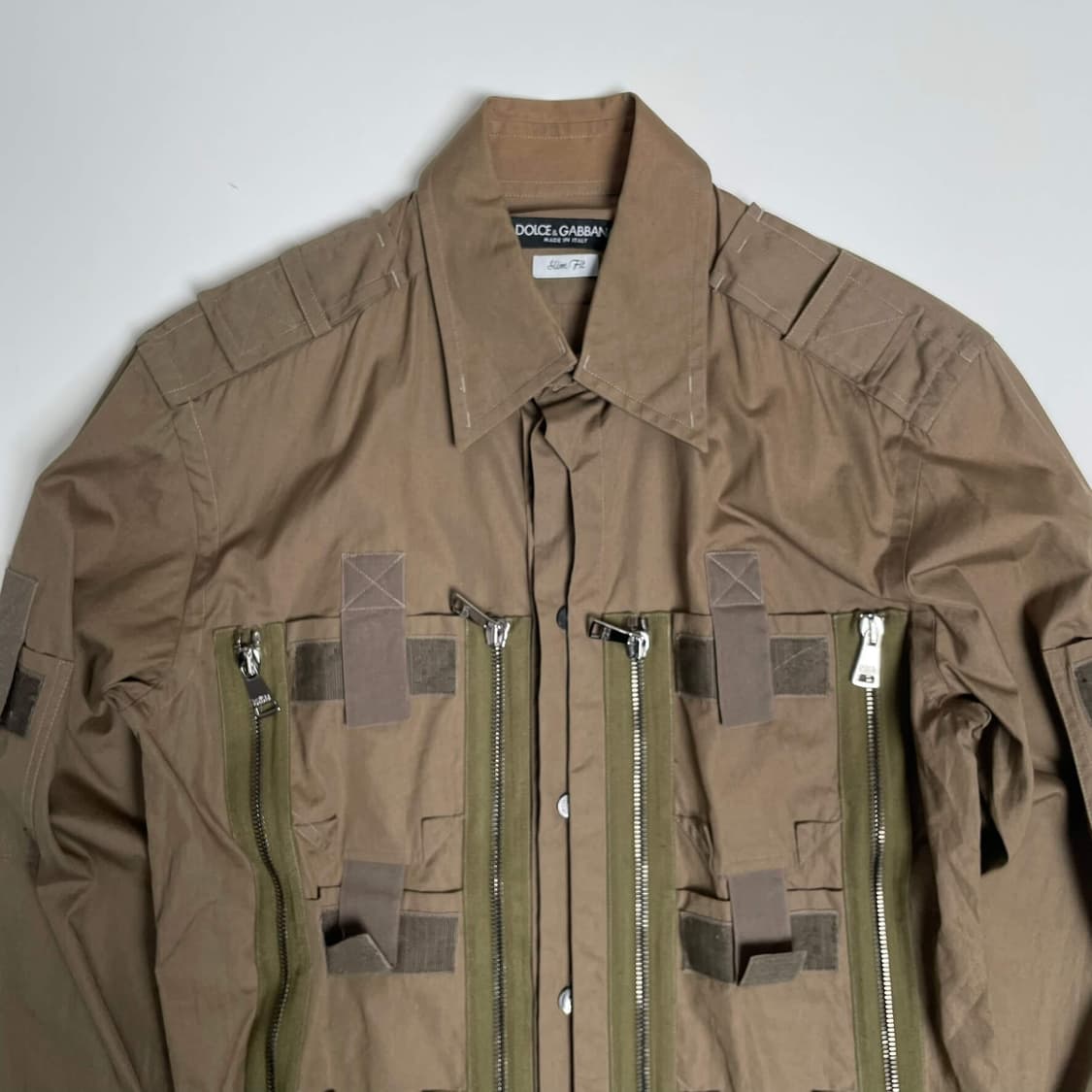 08ss 돌체앤가바나 파라슈트 밀리터리 셔츠 (italy)   상품이미지3