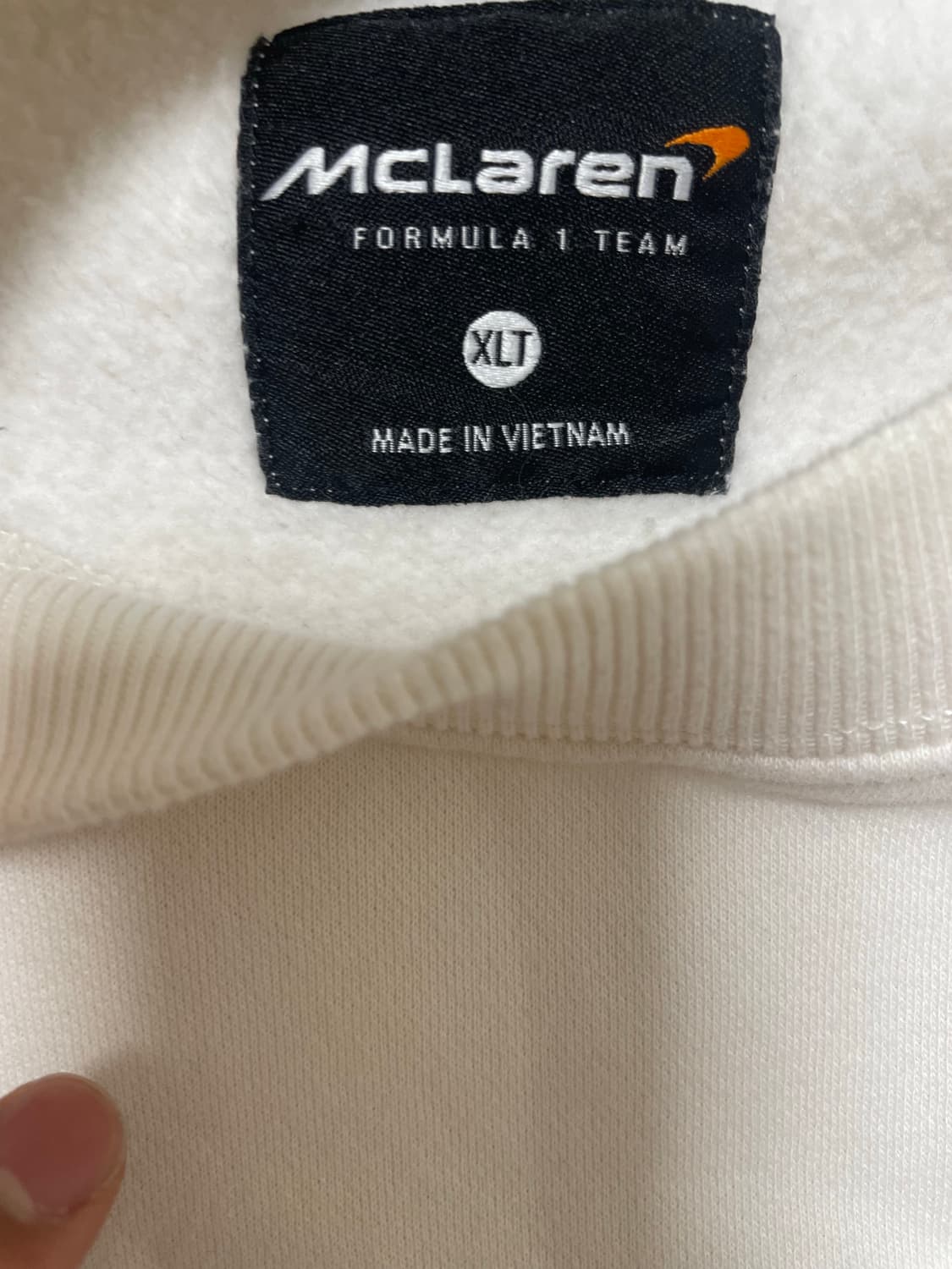 멕라렌 x 아베크롬비 콜라보 맨투맨 상품이미지5