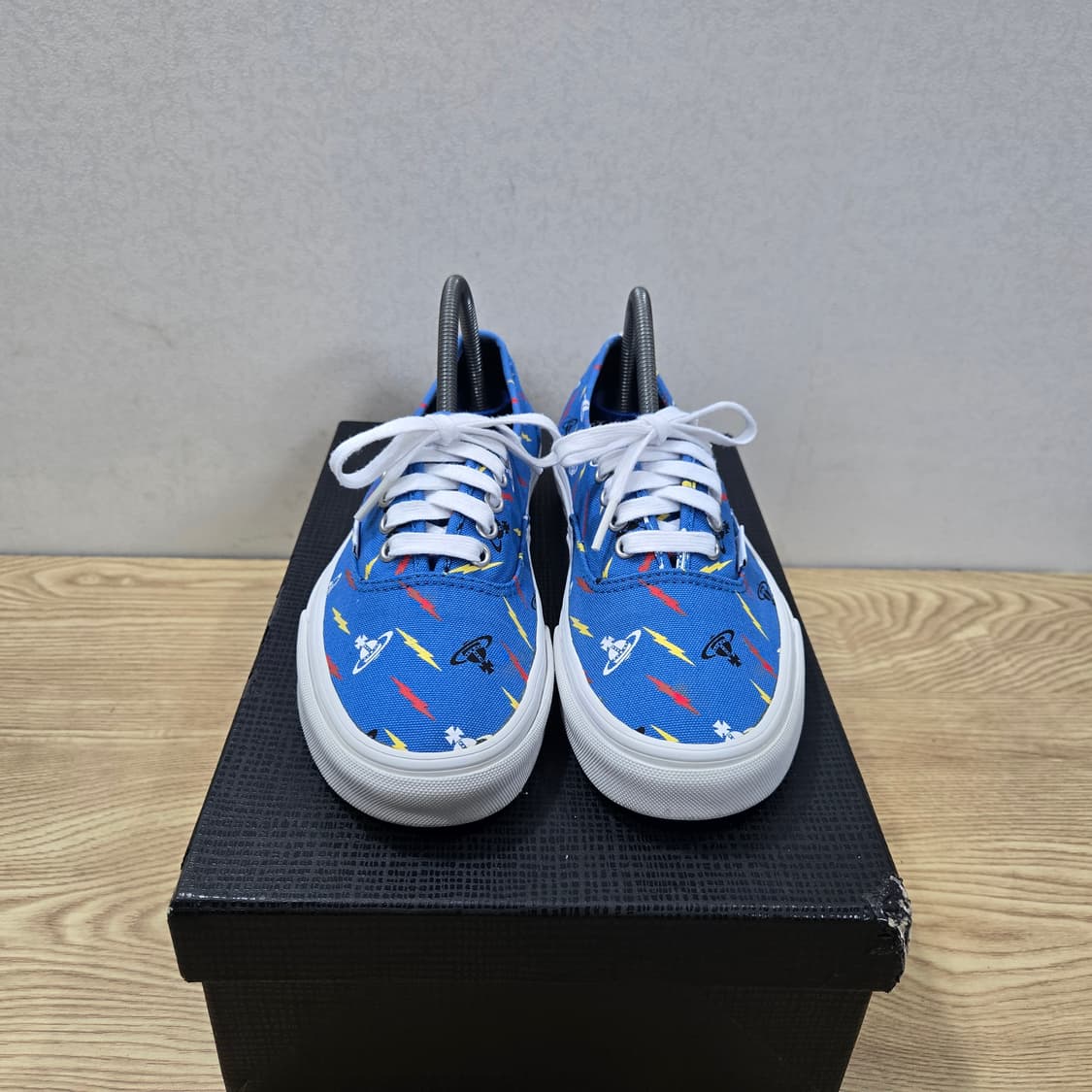 255 반스 어센틱 x 비비안웨스트우드 블루 상품이미지2