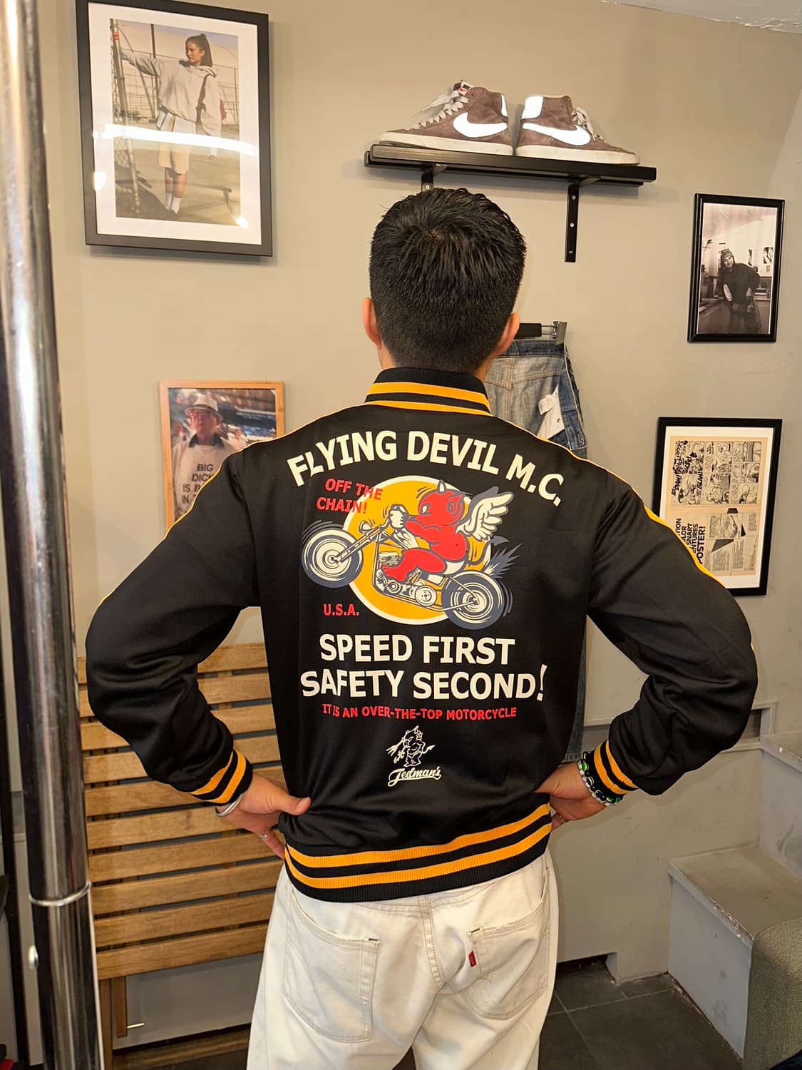 Ted Company flying devil M.C logo jersey 상품이미지1