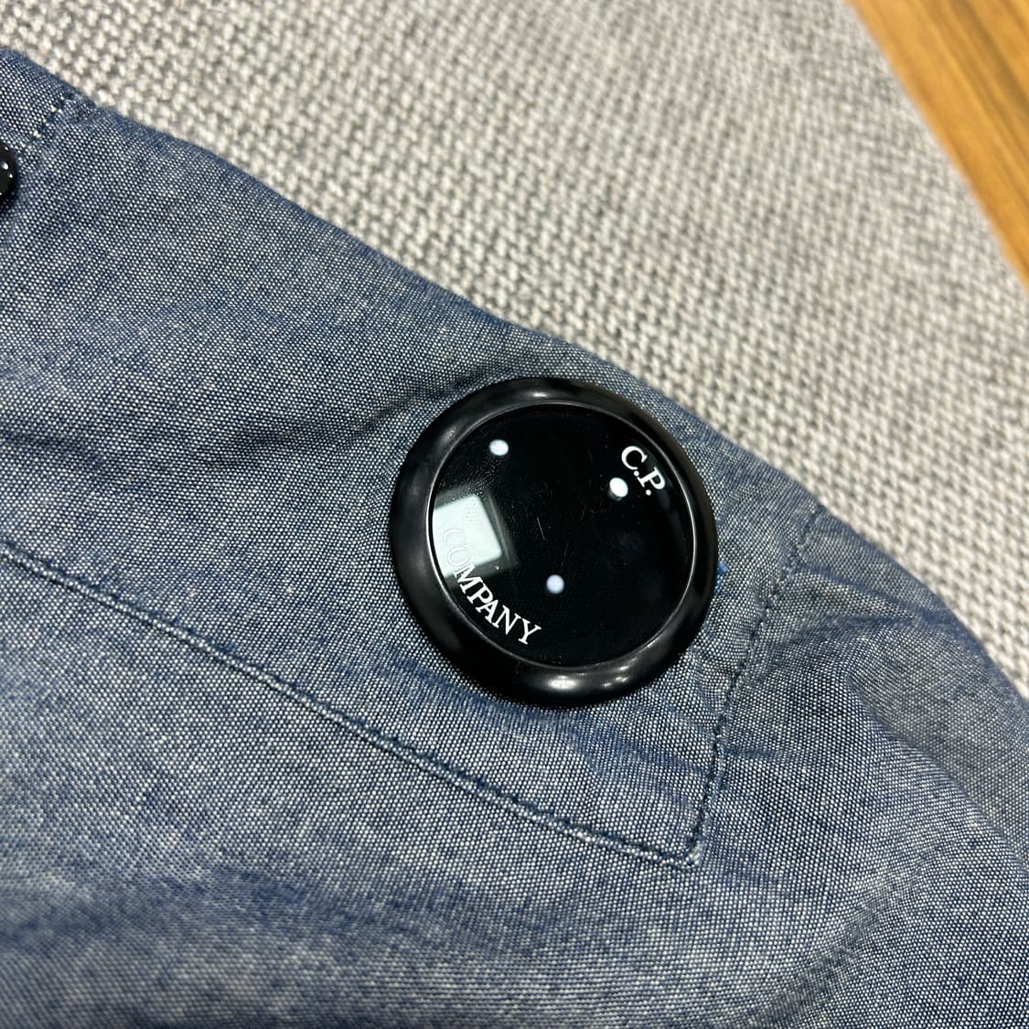CP컴퍼니 렌즈 샴브레이 페이딩 셔츠(2XL) 상품이미지5