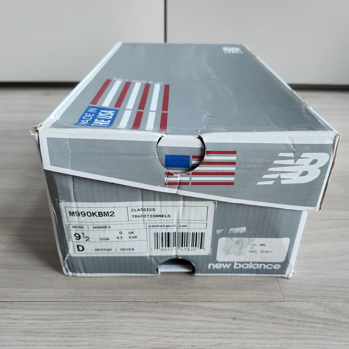 M990kbm2 275 9.5 뉴발란스 990v2 상품이미지5