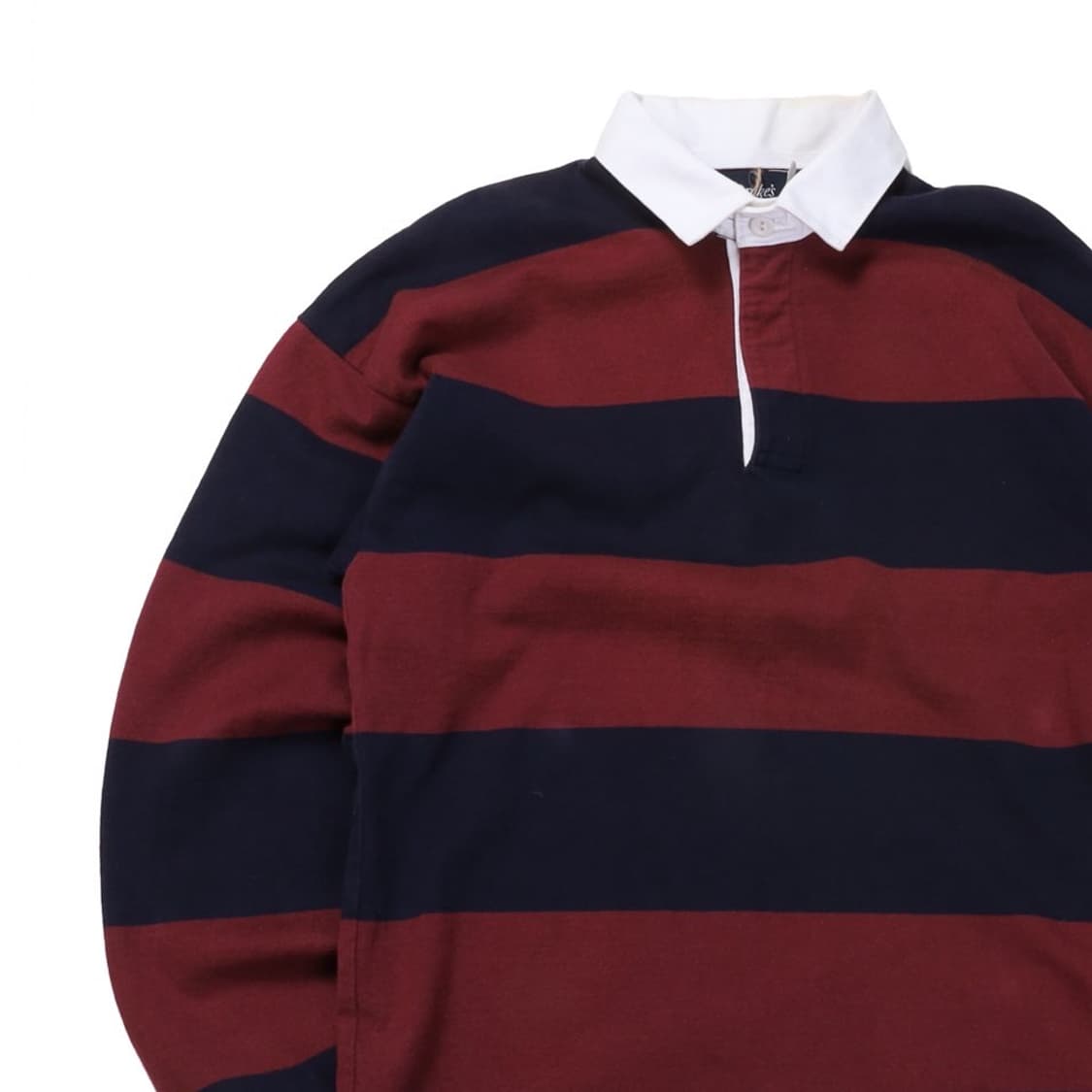 Drake's Stripe Cotton Rugby T-shirt 상품이미지2