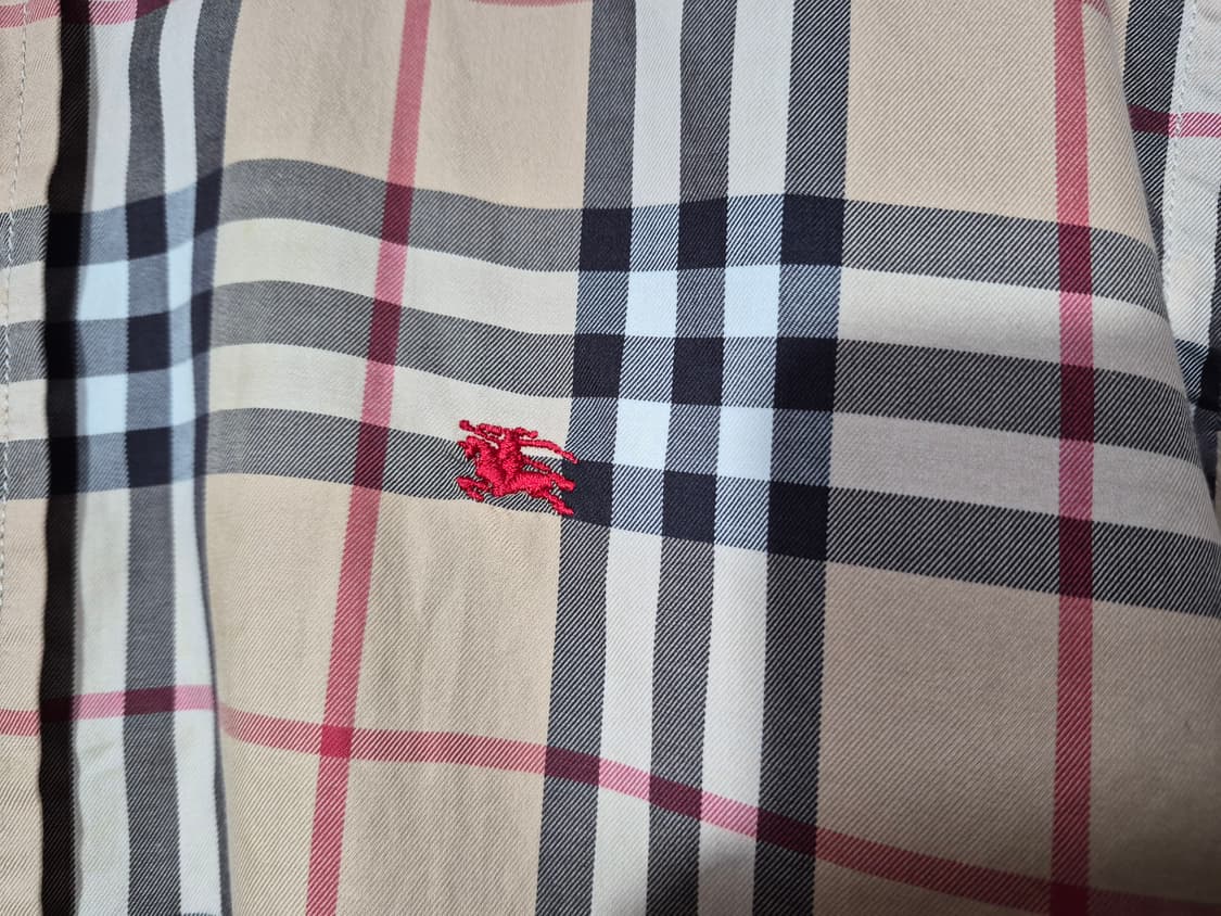 버버리 클래식 노바체크 셔츠 (L) 상품이미지7