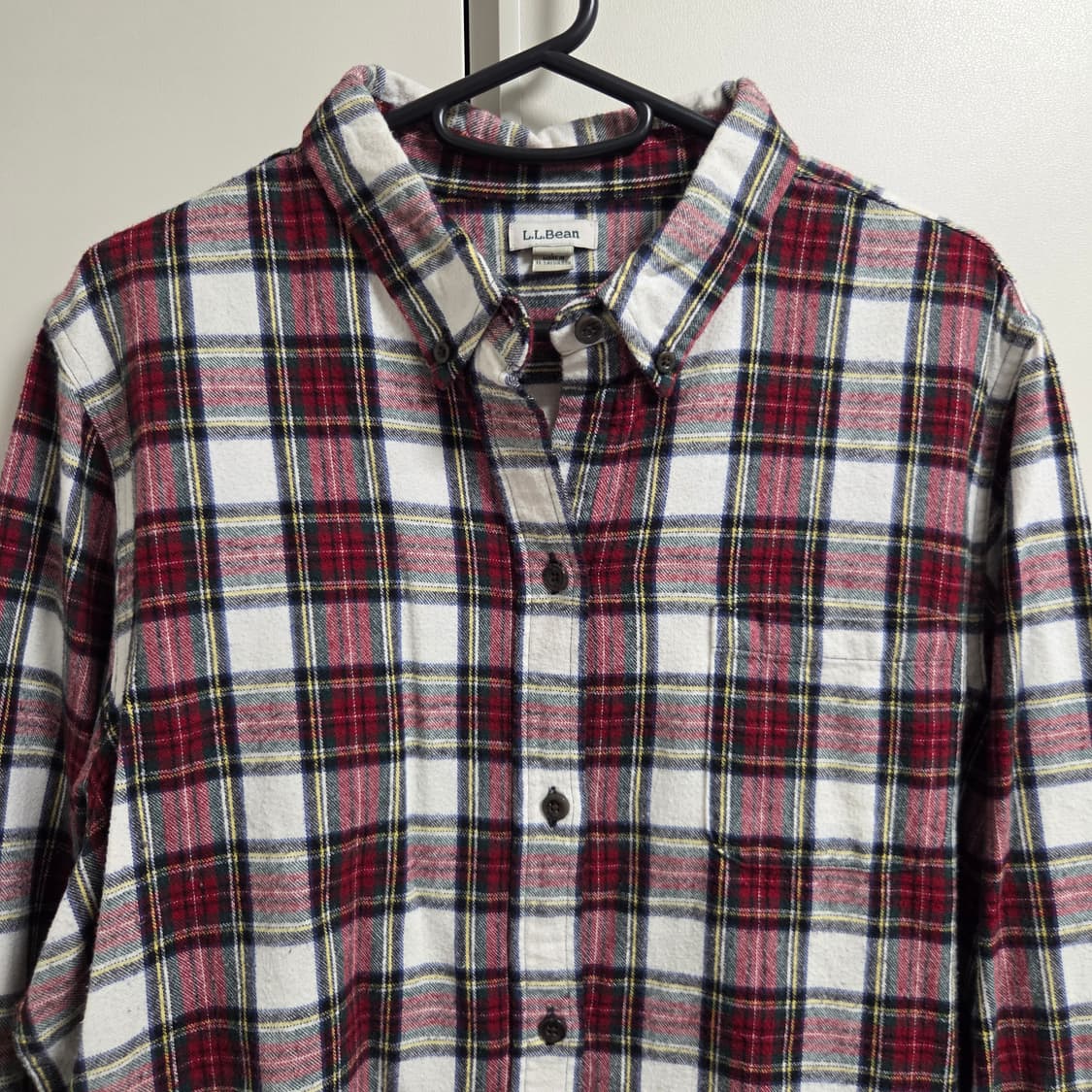 엘엘빈 아메리칸 플란넬 체크 셔츠 L(100) 상품이미지2