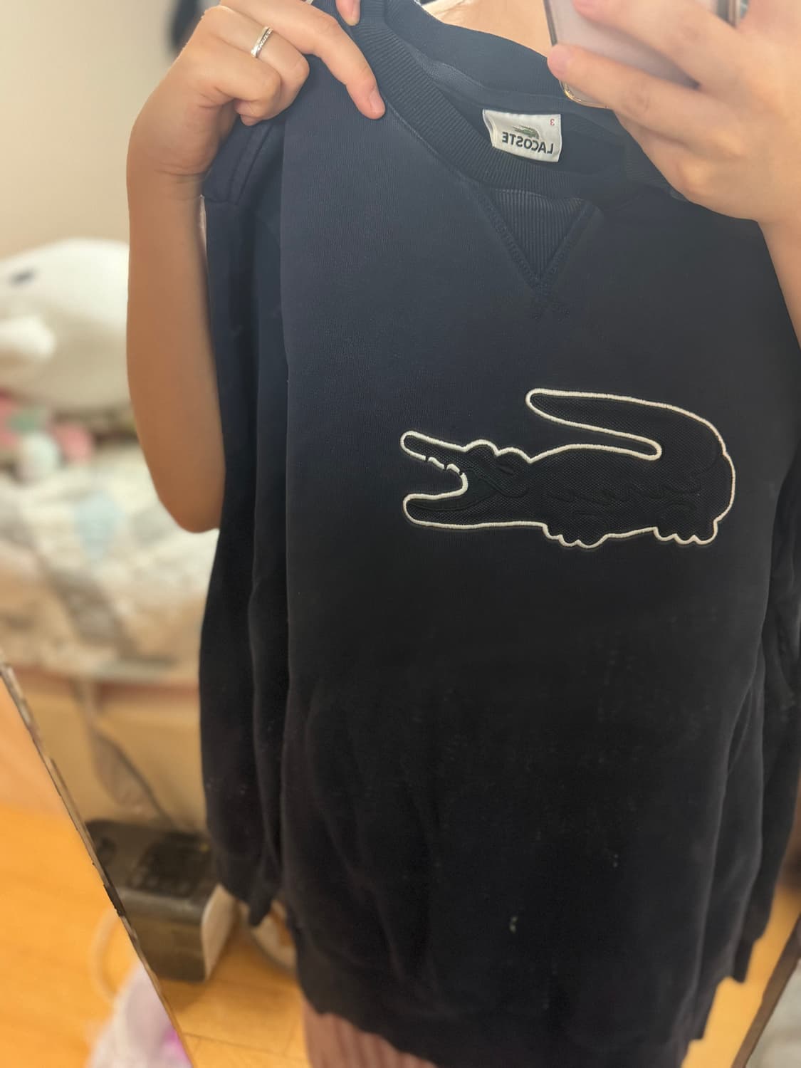 라코스테 맨투맨 3사이즈 상품이미지3