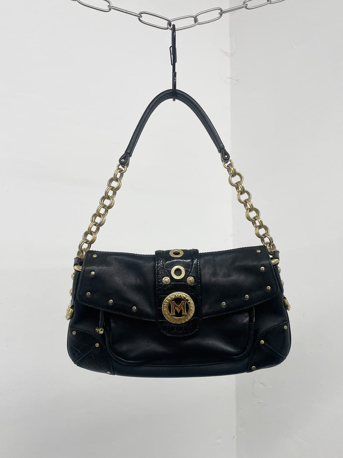 메트로시티 갸루 금장 로고 체인백✨ 상품이미지1