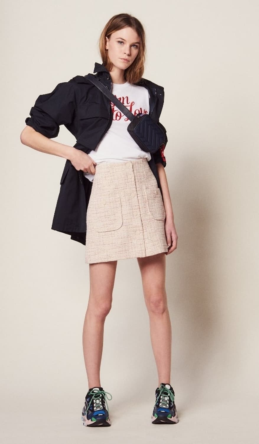 여성 3호 산드로 스커트 치마 상품이미지2