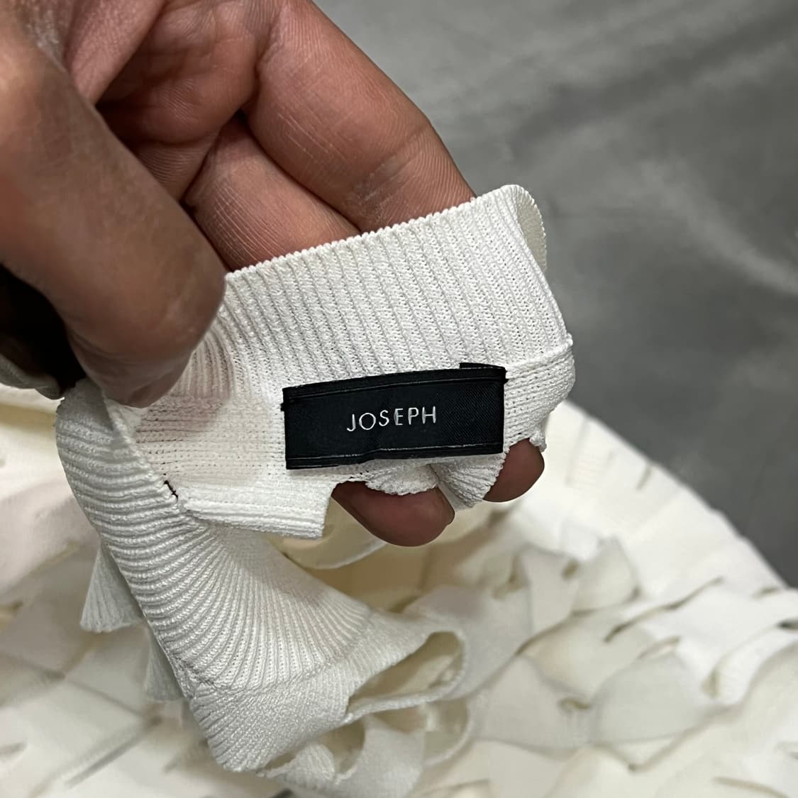  조셉 펀칭 하프 니트 y15871 상품이미지6