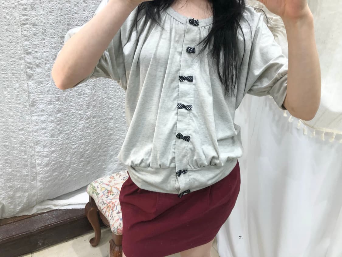Ribbon buttons cardigan top 상품이미지5