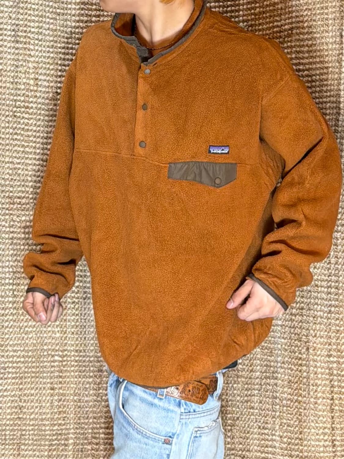 파타고니아 신칠라 브라운 L 상품이미지3