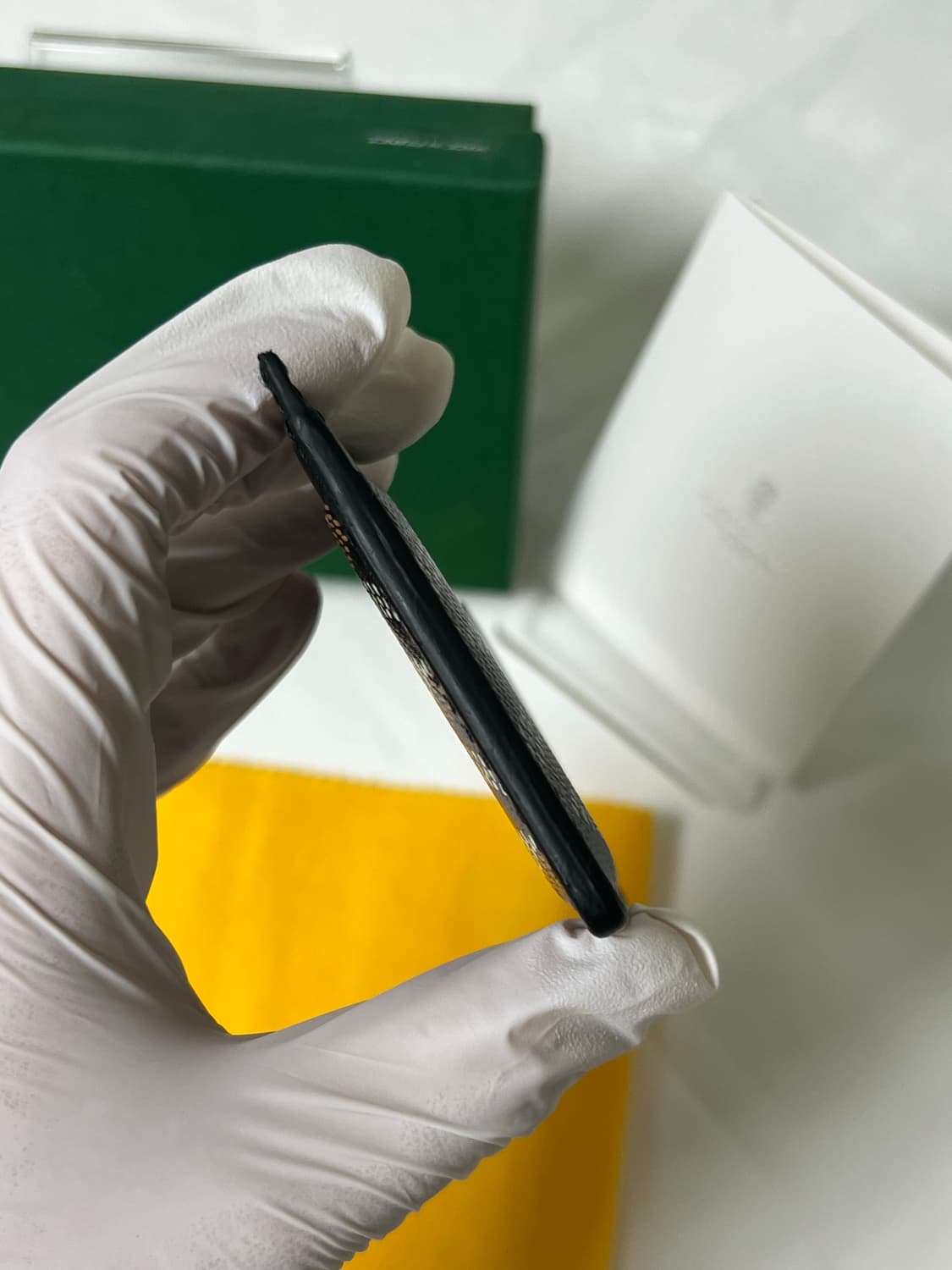 [정품] 고야드 생쉴피스 카드지갑 블랙 상품이미지7