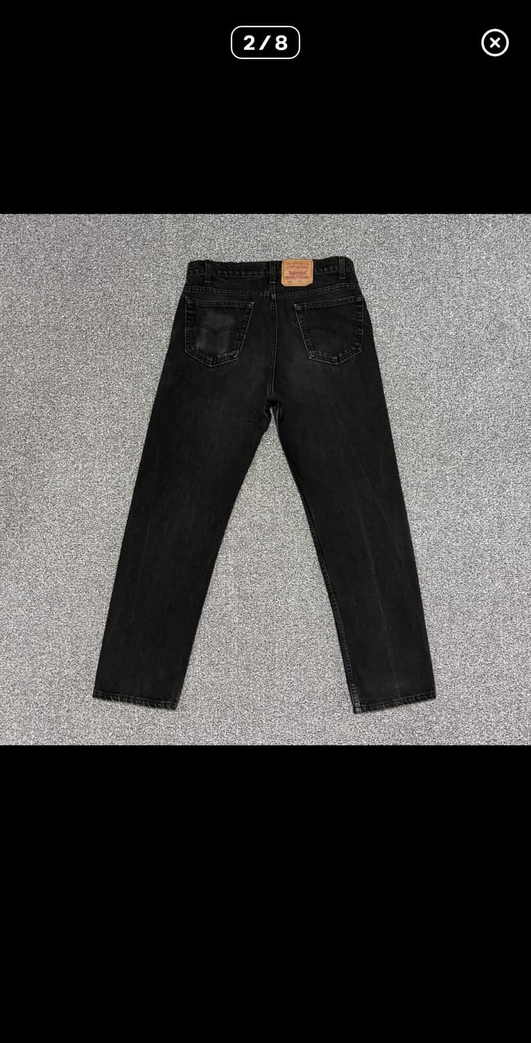 리바이스 505 흑청 블랙 36 상품이미지2