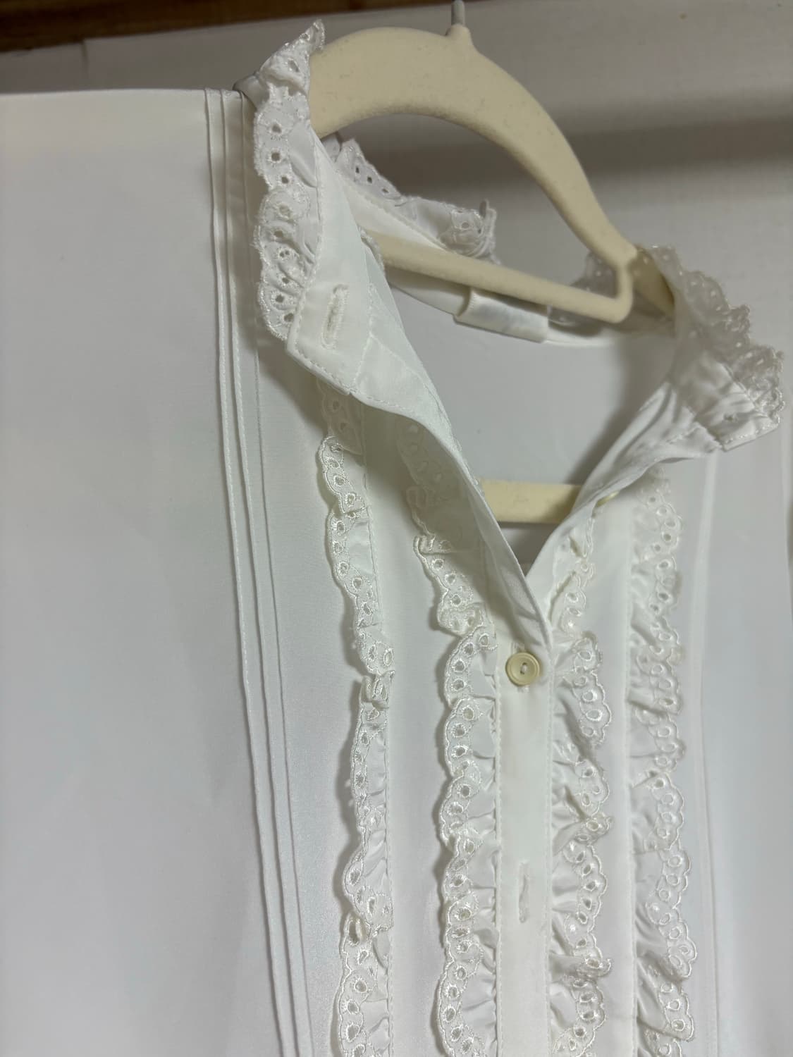 빈티지 레이스 셔츠  상품이미지3