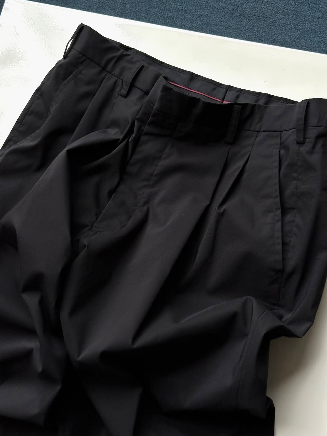 Cotton nylon 2 pleats officer trouser 상품이미지2