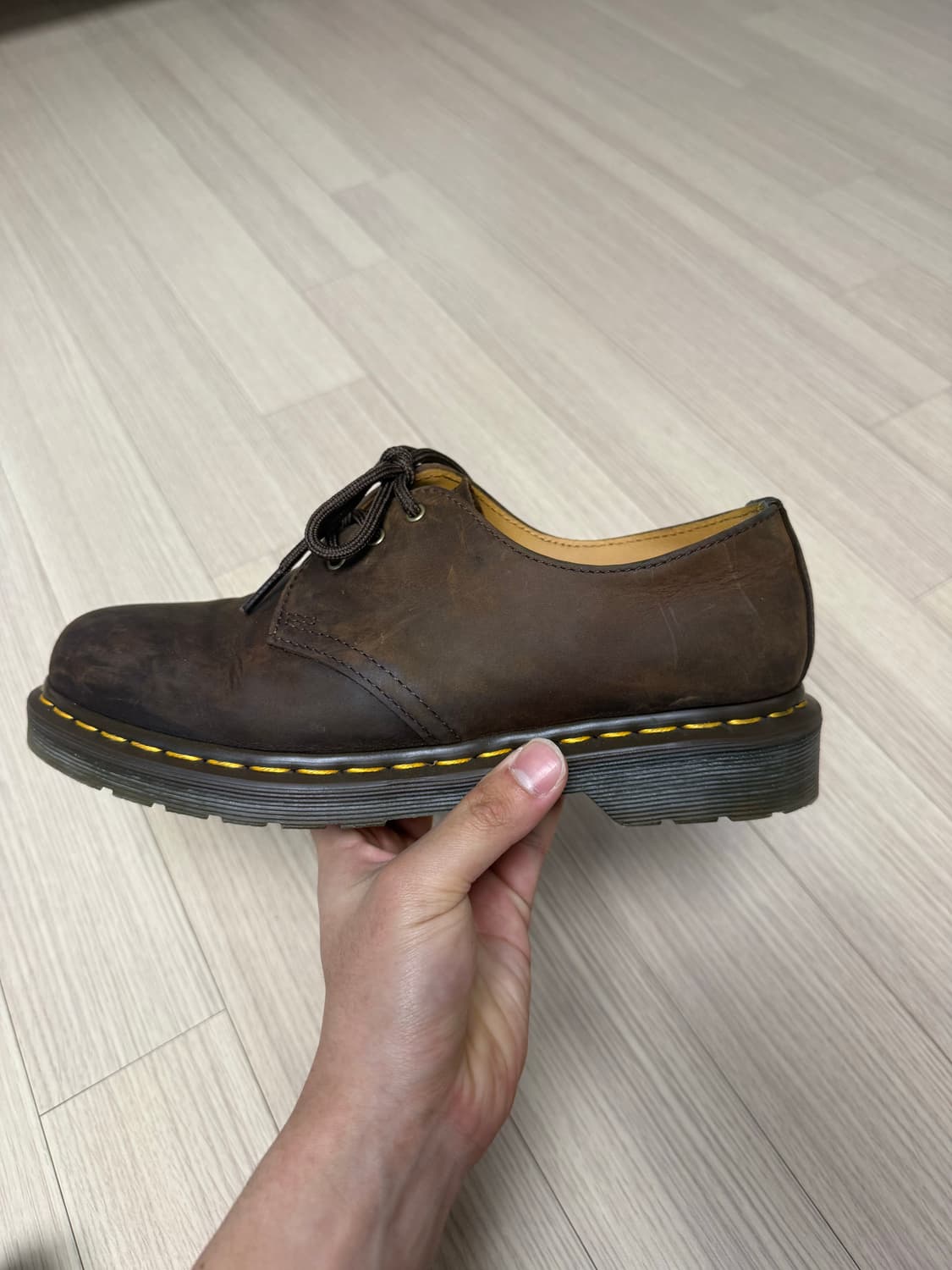 닥터마틴 크레이지 홀스 다크브라운 (260) 상품이미지5