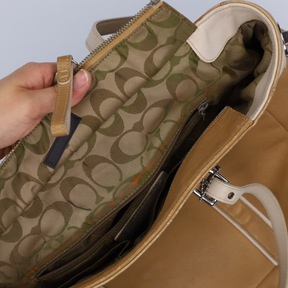 F 코치 토트백 가방 0406H1 상품이미지4