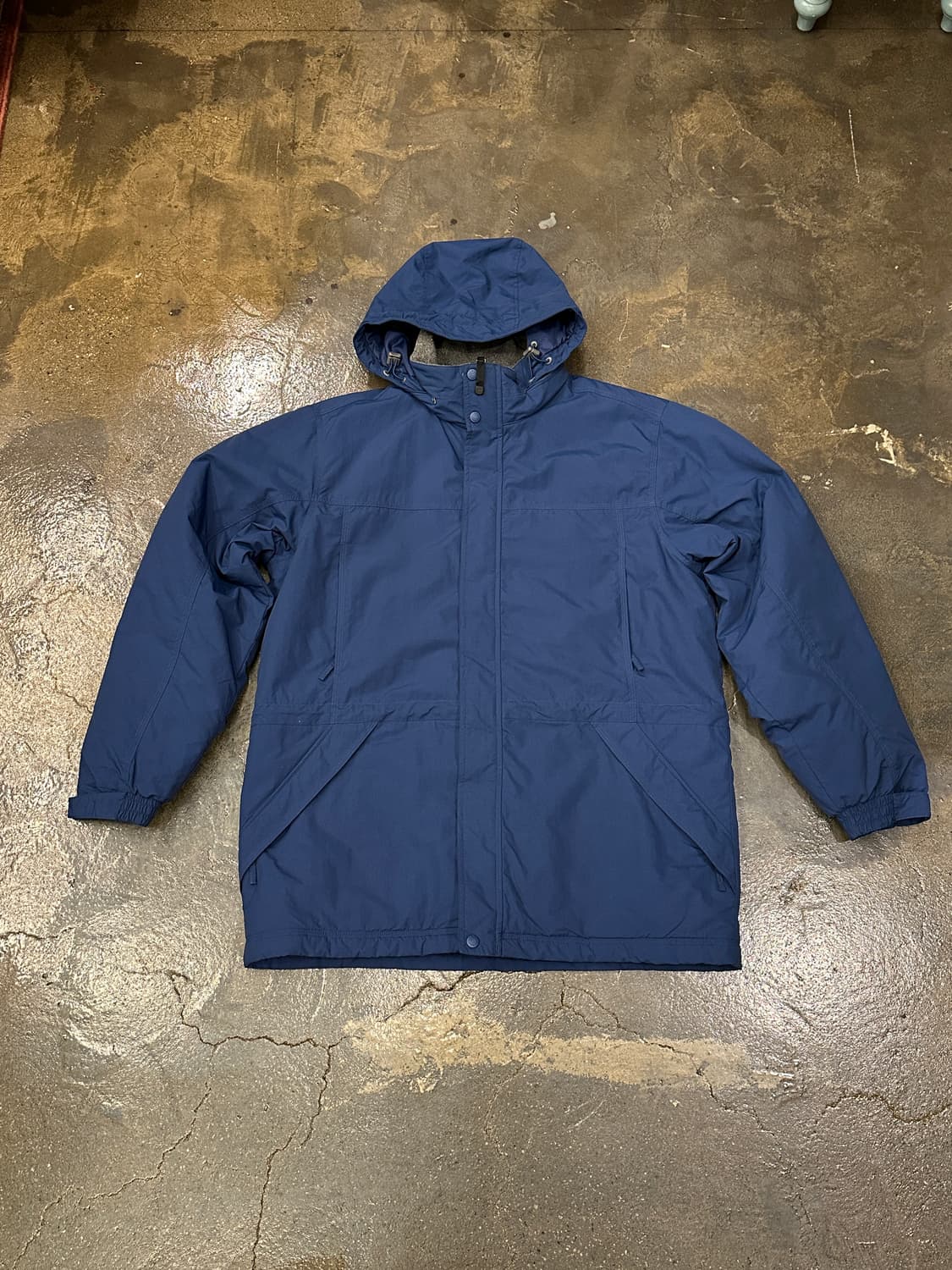 L.L.Bean 엘엘빈 롱 후디드 웜업자켓  L 상품이미지1