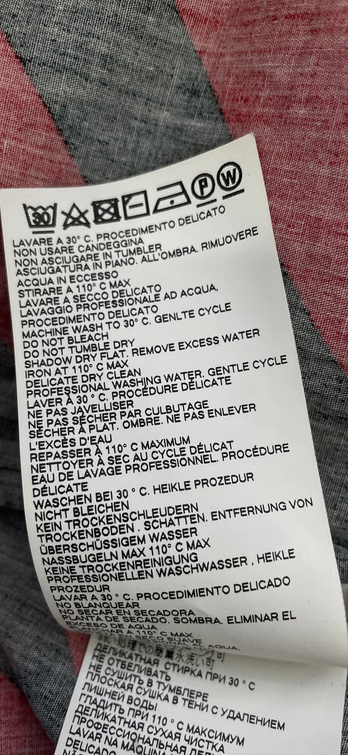 마르니[MARNI] 사선 스트라이프 셔츠 상품이미지5