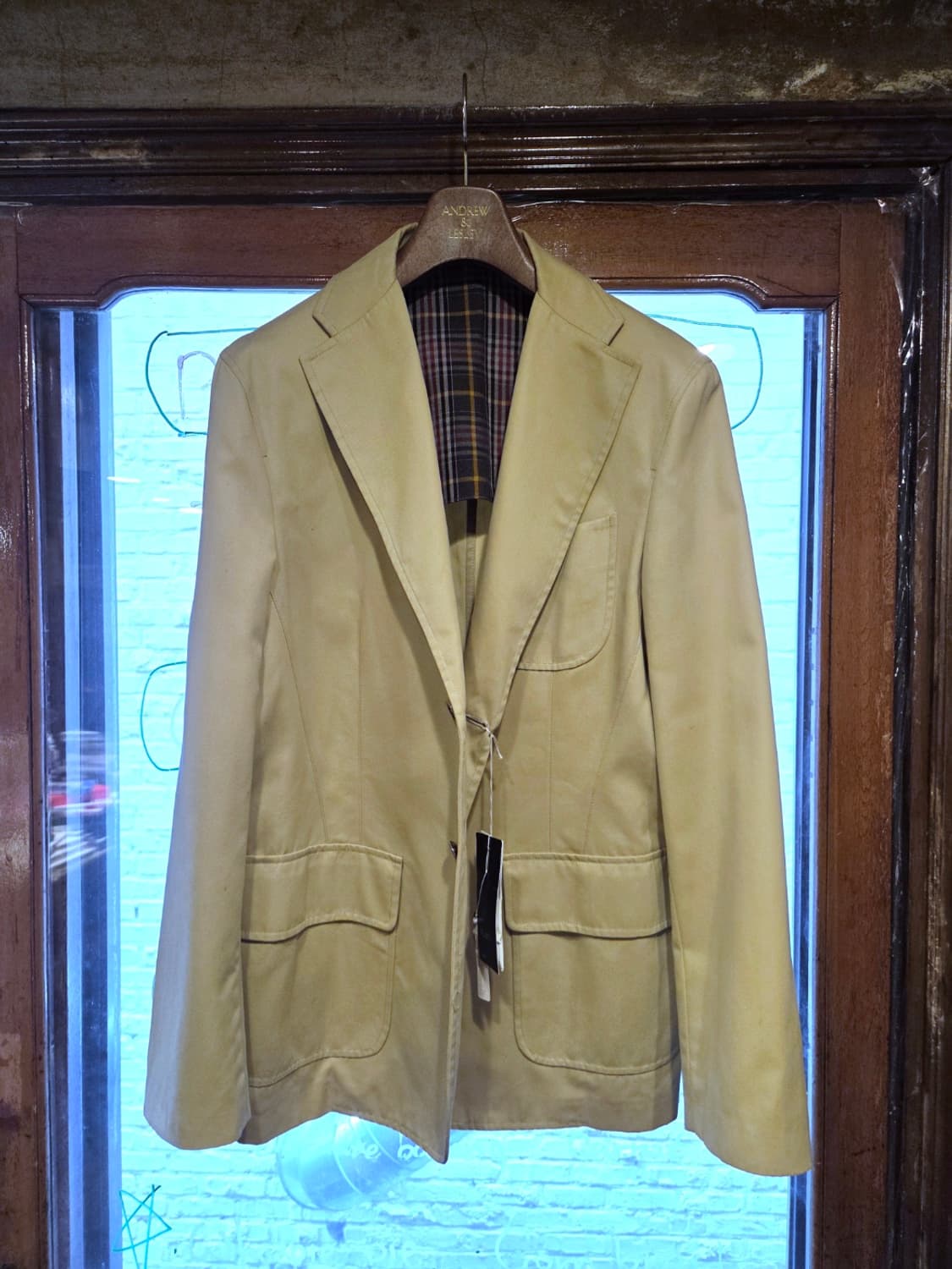 이탈리아 브랜드 HALM 치노자켓 상품이미지1