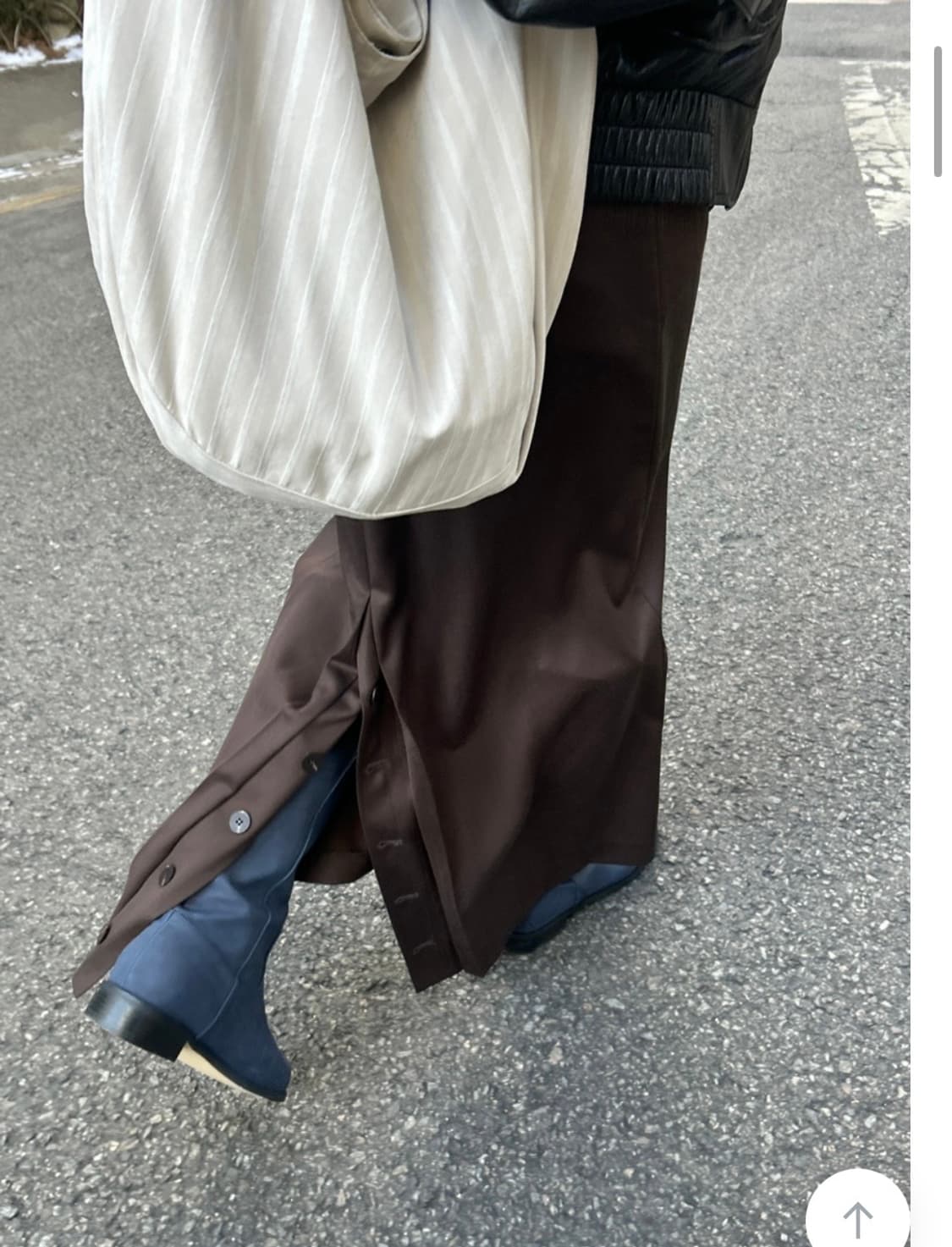 네이비 롱부츠 상품이미지3