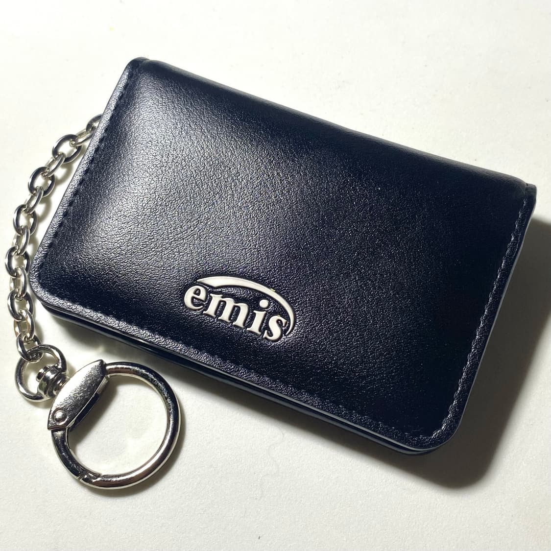 [정품] EMIS 이미스 로고프린팅 키링 카드지갑 상품이미지1