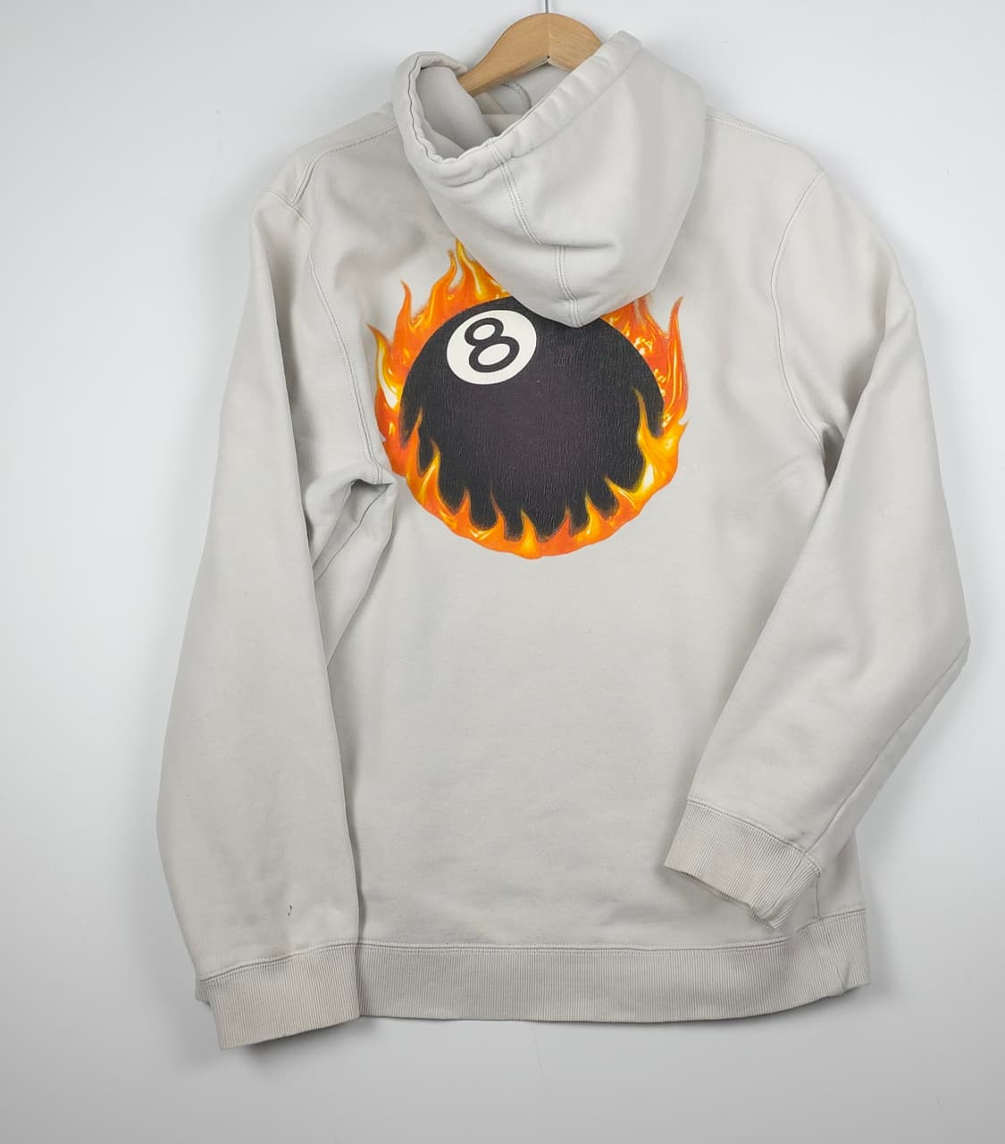 [L] 스투시 플레이밍 에잇볼 후드 상품이미지8