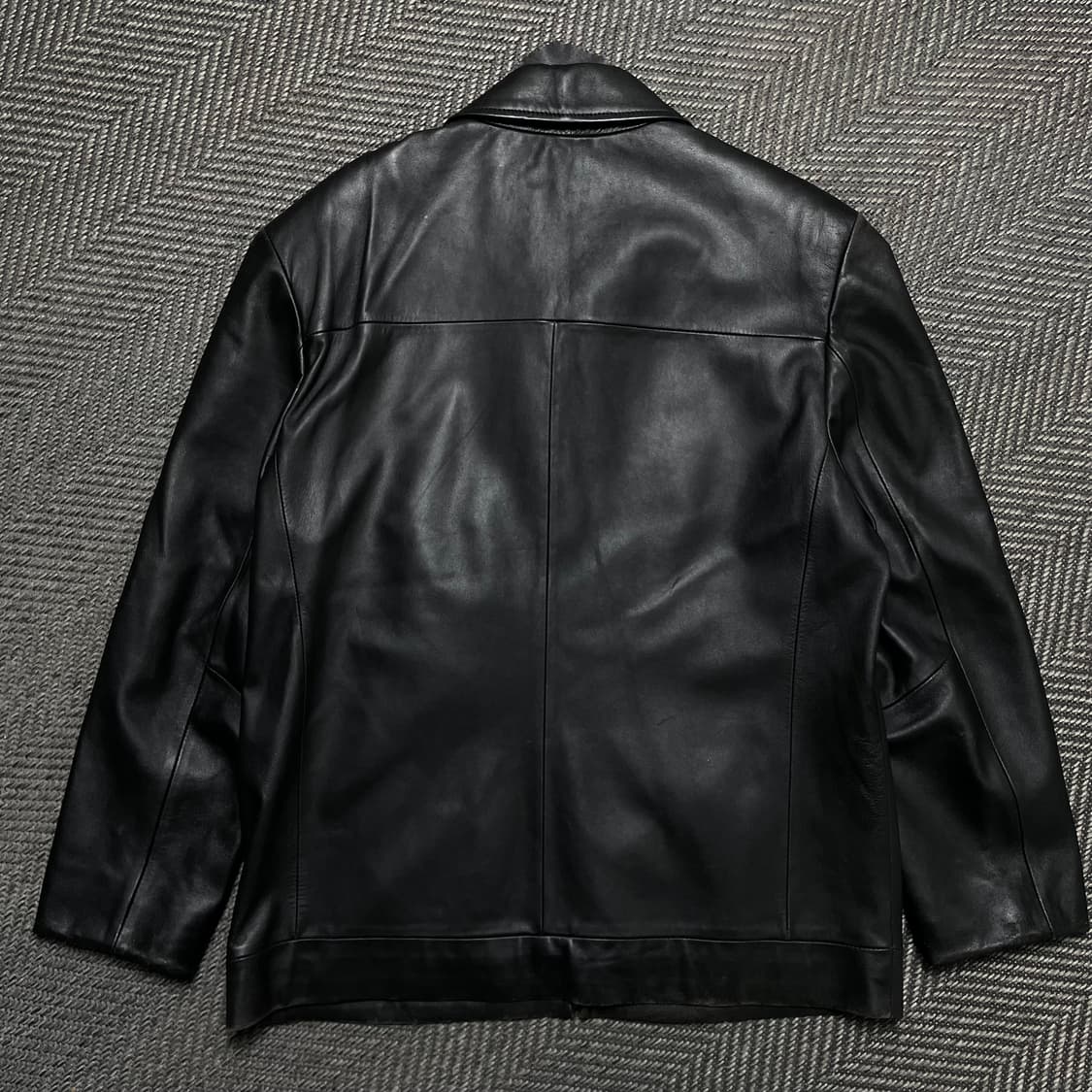 Solomon 아카이브 램스킨 싱글 라이더 레더 가죽 자켓o 5280 상품이미지4