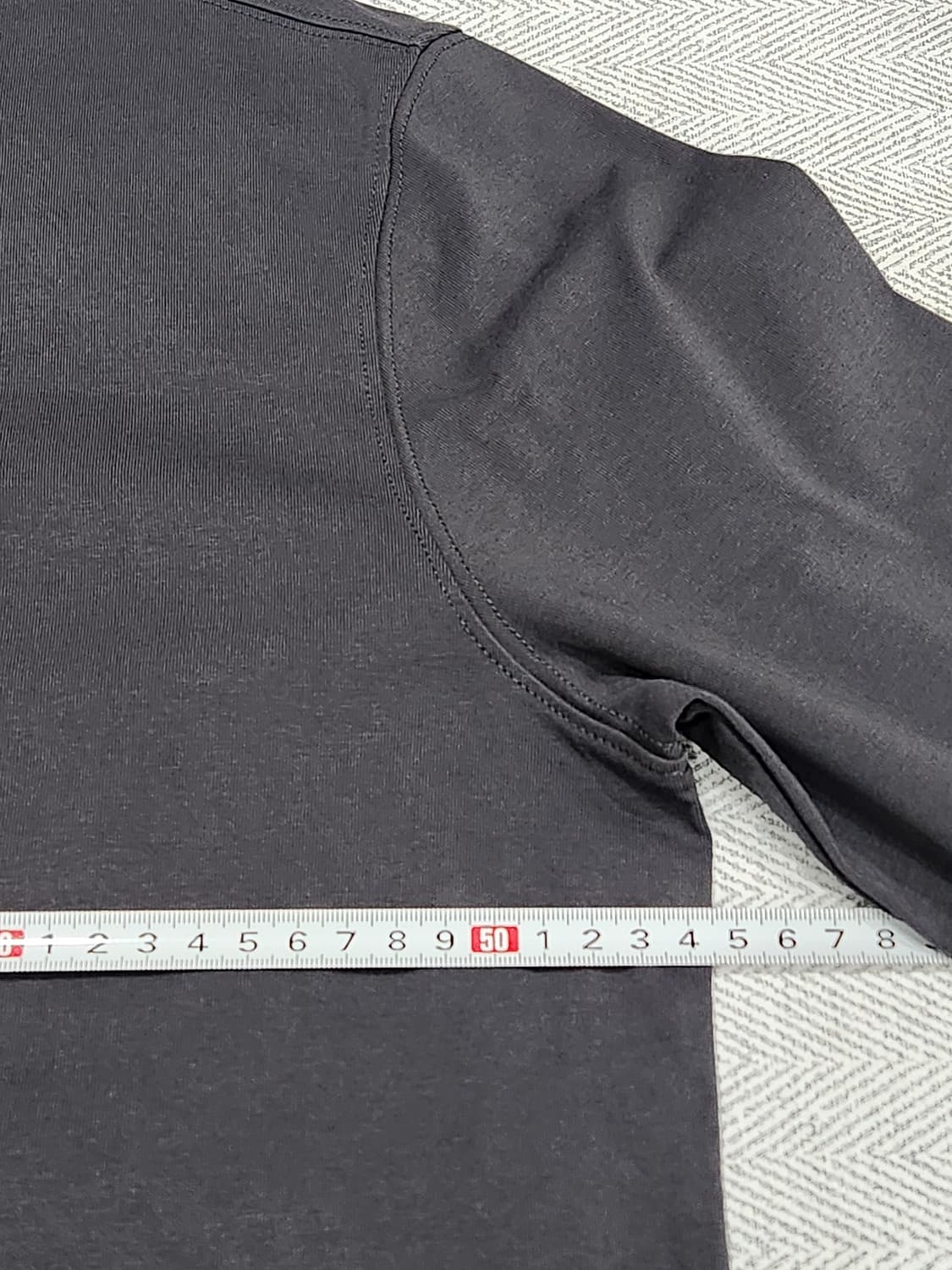 [L] 지프 Jeep 긴팔 티셔츠 롱슬리브 남성 L사이즈 다크그레이 상품이미지7