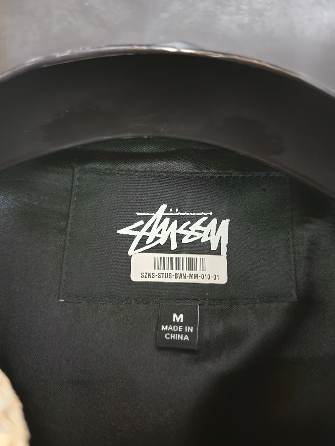 Stussy python club leather  jacket 상품이미지3