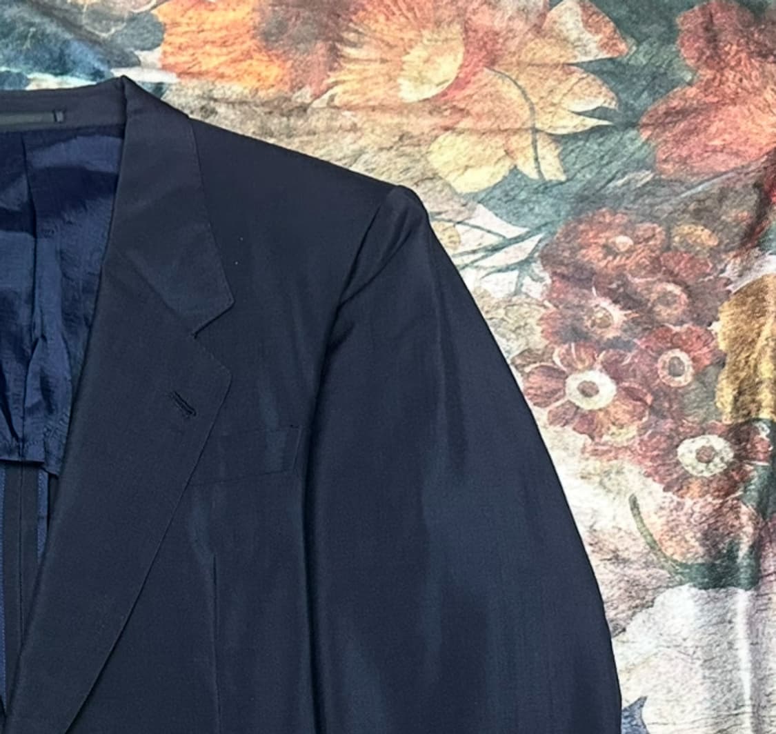 랑방 캐주얼 네이비 금장투버튼블레이저 100 상품이미지2