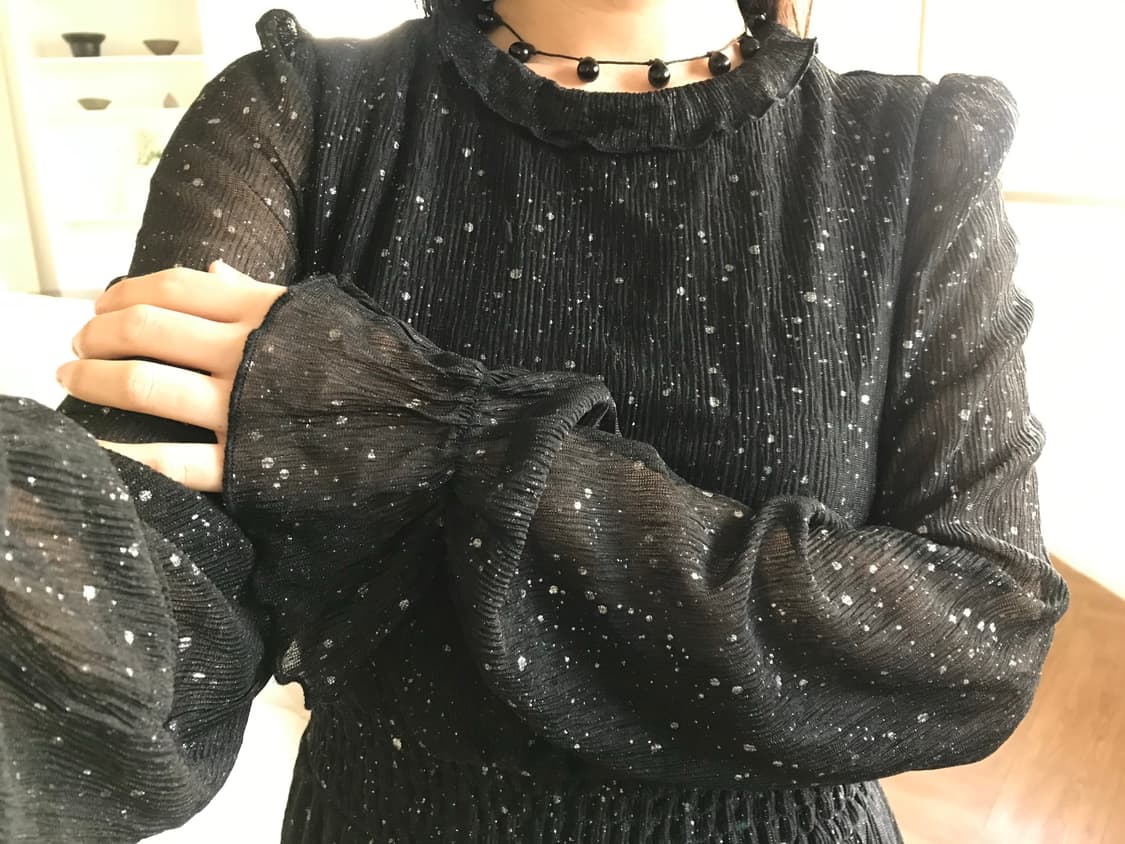 vintage pearl one-piece 상품이미지5