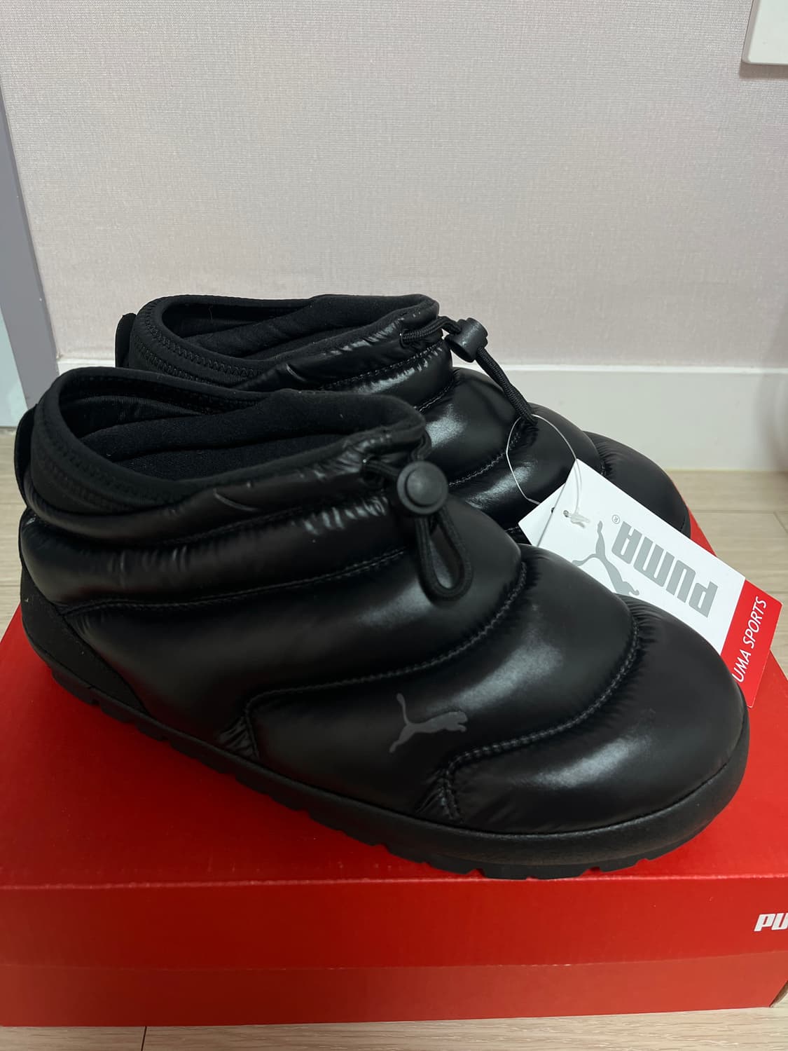 푸마 터프 테라 미드 글로스 블랙 260 상품이미지2