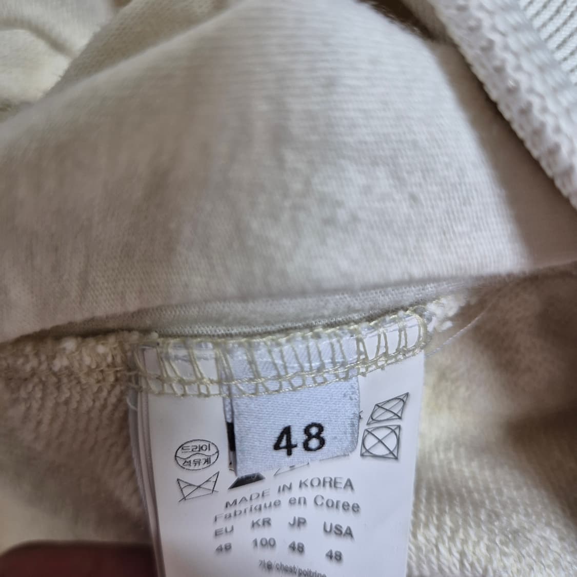 솔리드옴므 맨투맨 판매 우영미 송지오옴므 타임 시스템옴므 상품이미지4