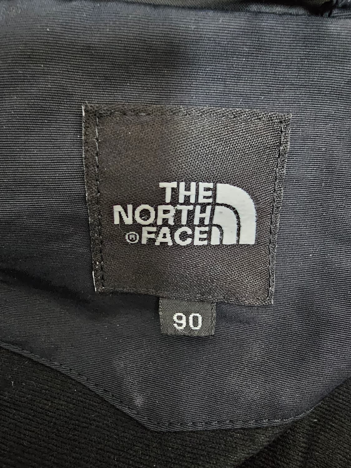 노스페이스 블랙 바람막이 후드 자켓 90 상품이미지3
