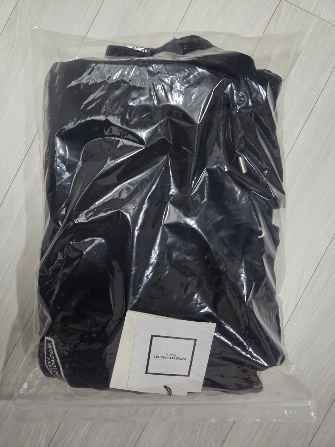 우영미 후드 블랙 상품이미지3