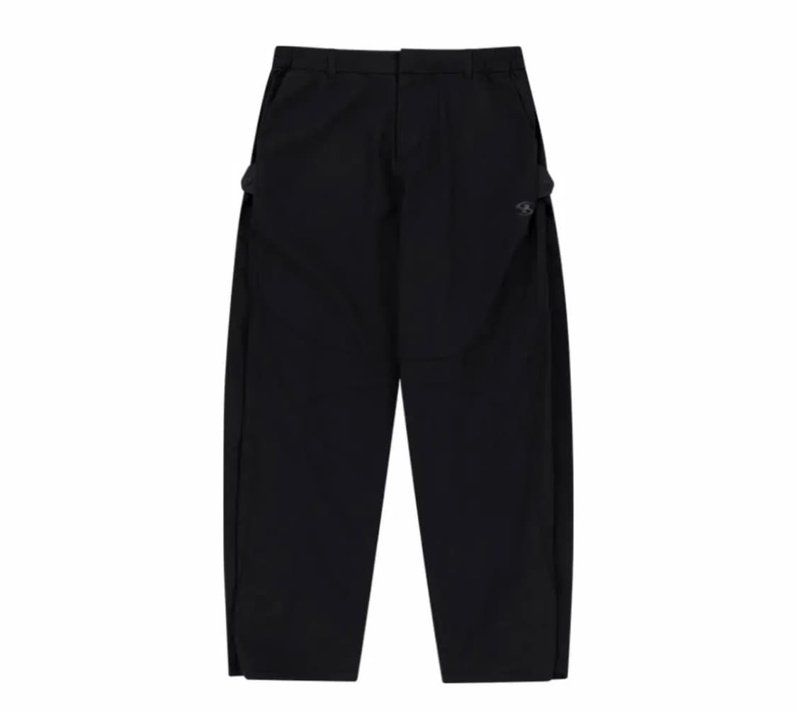 산산기어 사이드 스냅 팬츠 블랙 1사이즈  상품이미지1