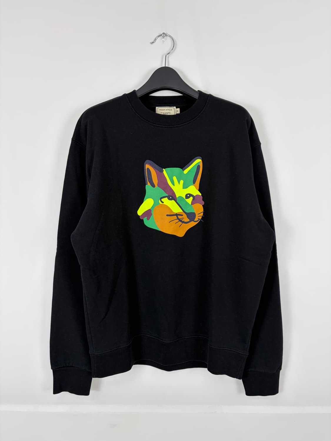 a12) 메종키츠네 빅로고 맨투맨 상품이미지1