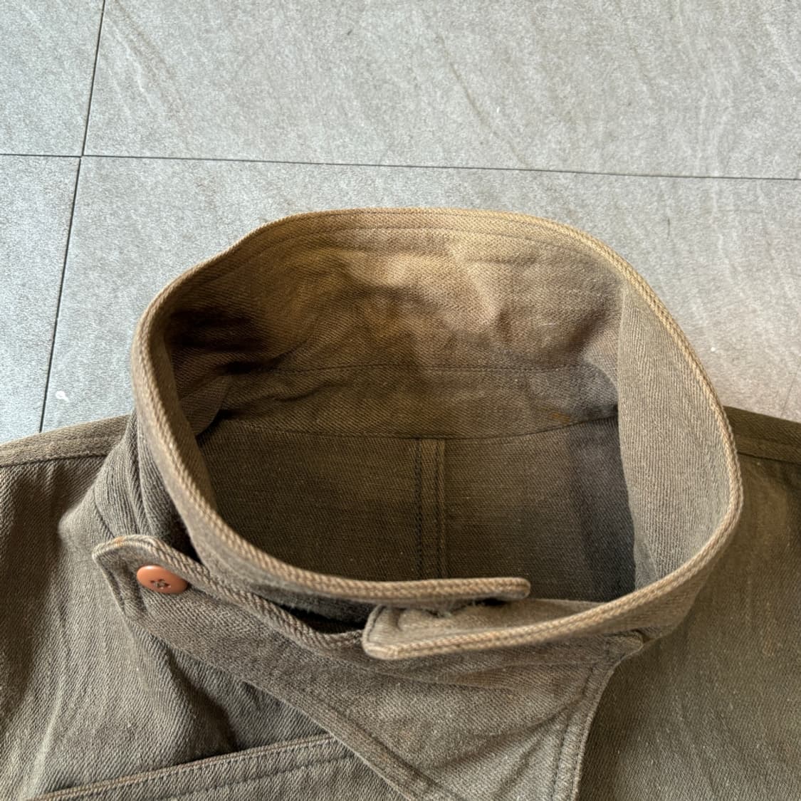 90s 90년대 생산 이세이미야케 트윌 코튼 자켓 상품이미지2