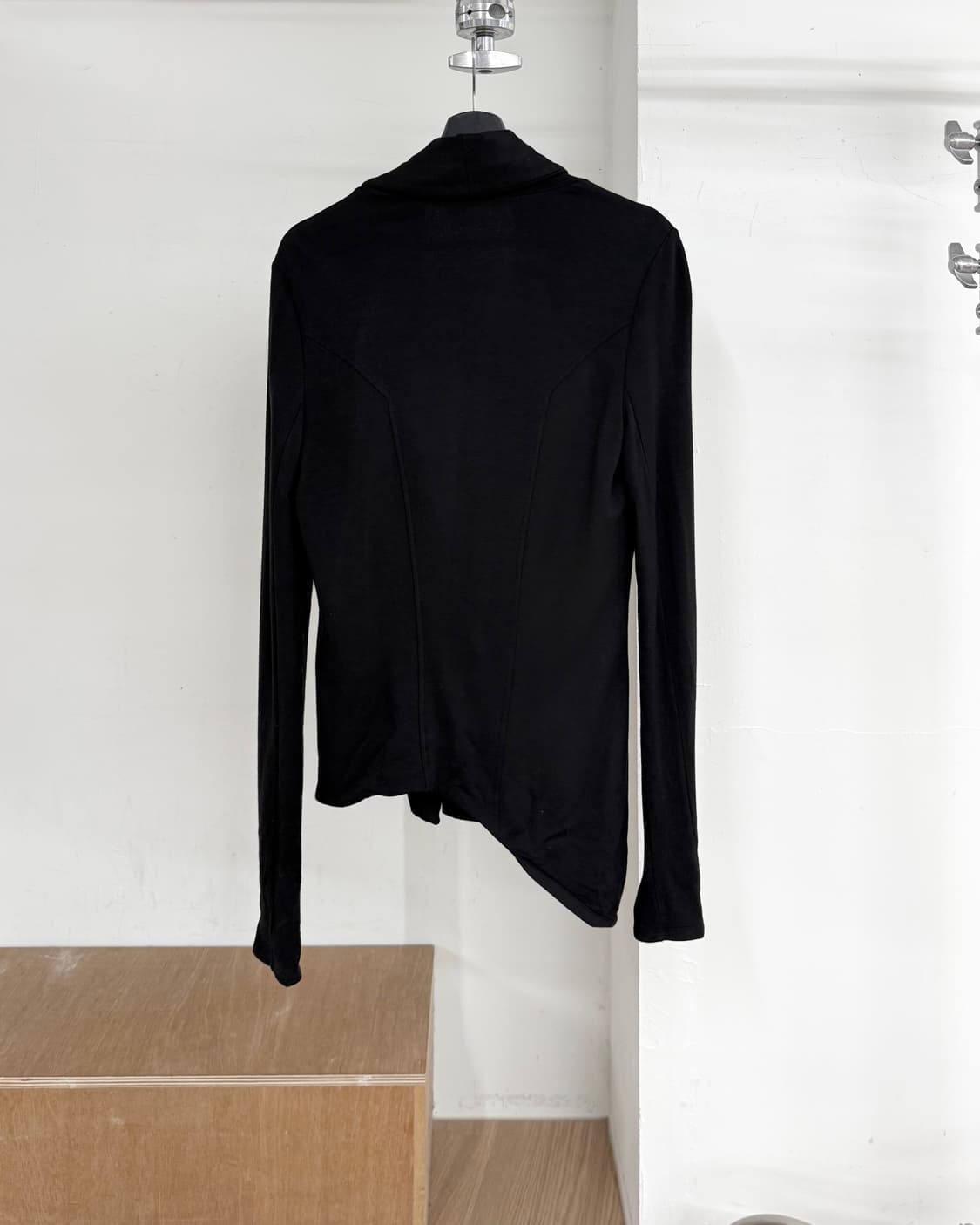 헬무트랭 블랙 빌러스 에이시메트리컬 자켓 상품이미지6