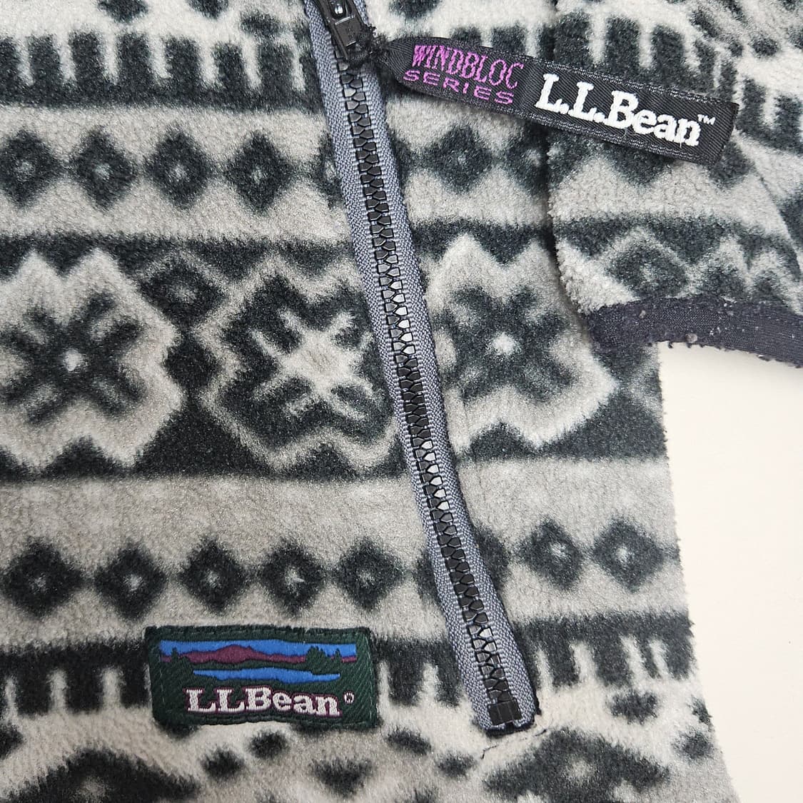 (무료배송) 90s 엘엘빈 L.L.Bean 노르딕 플리스 풀오버 고급사양 상품이미지6