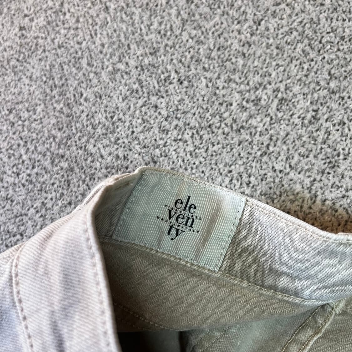 일레븐티 베이지 데님 팬츠 상품이미지2