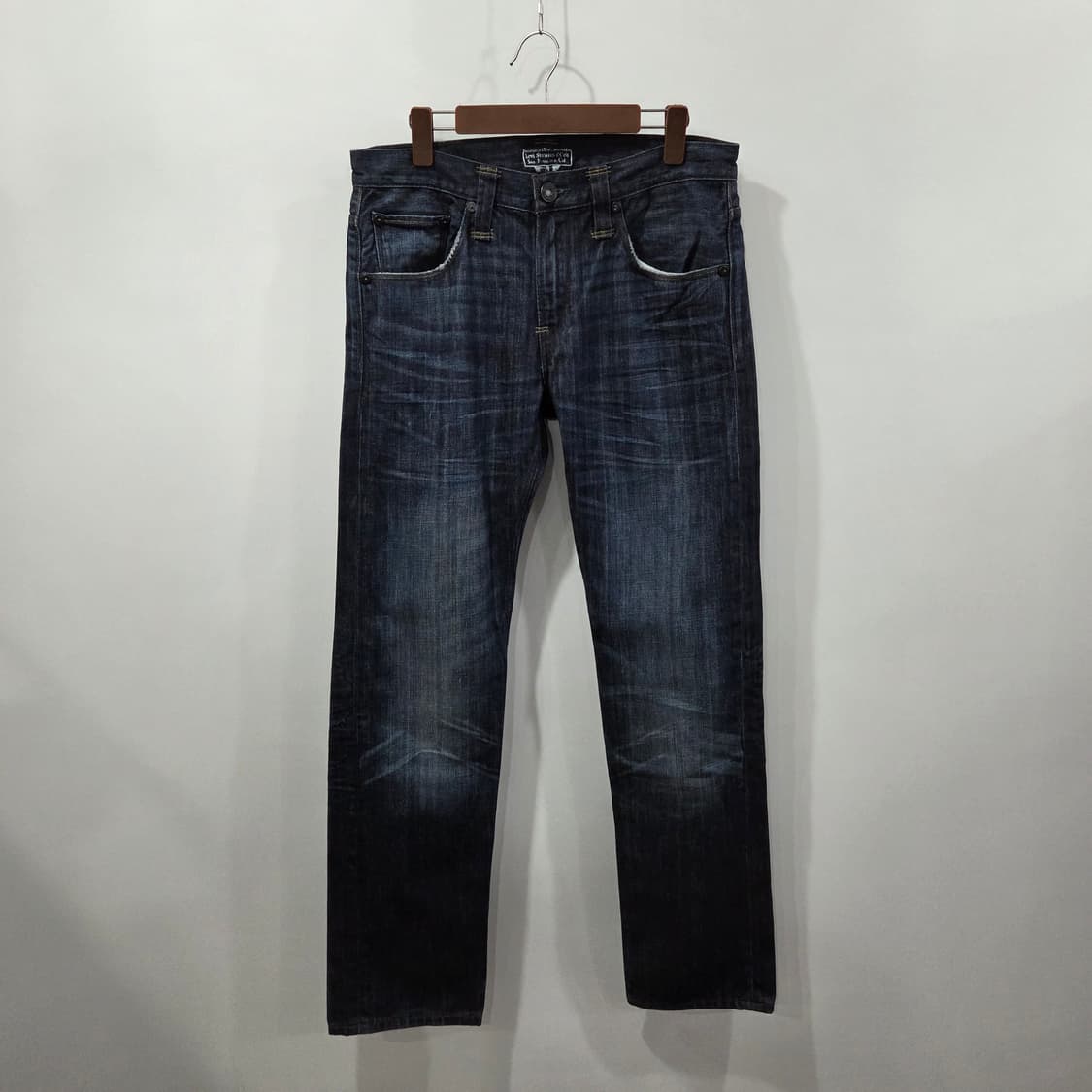 리바이스 샌프란시스코 블랙탭 진청 데님팬츠 32/34 상품이미지1