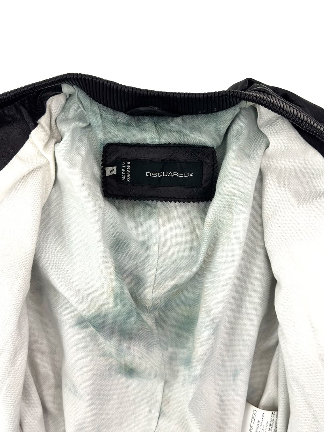 DSQUARED2 Leather Bomber Jacket/ 38 상품이미지6