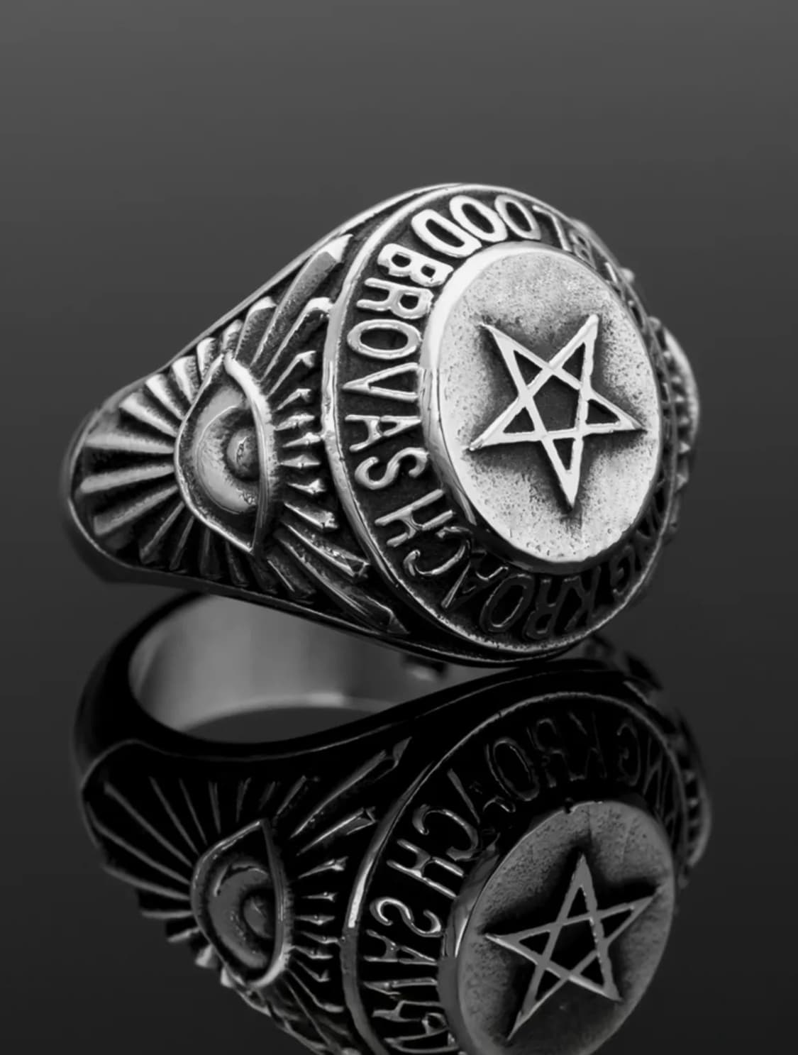 킹크로치 PENTAGRAM OFFICER RING 21호 상품이미지2