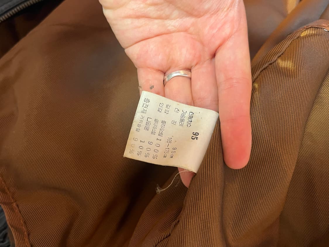 런던포그 레더 블루종 상품이미지5