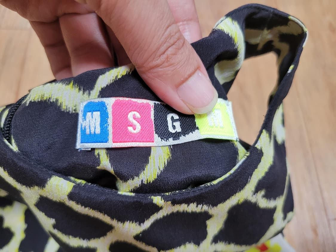 MSGM 실크블라우스 44-55 상품이미지4