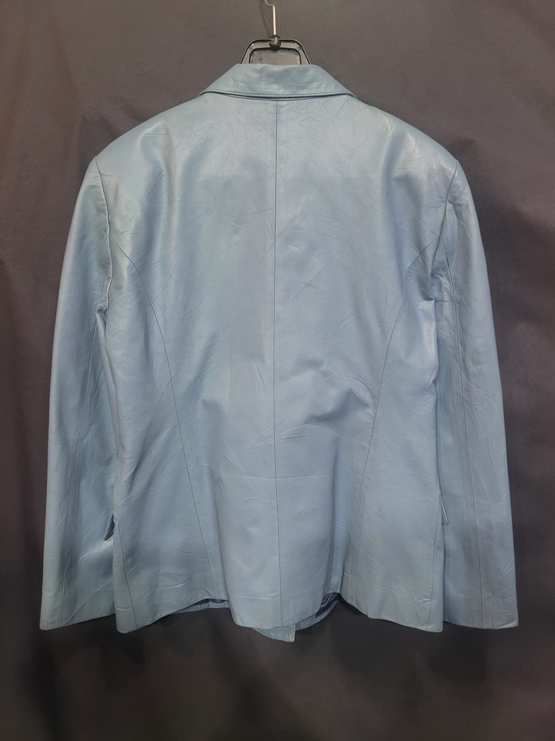 BALMAIN 발망 빈티지 레더 블레이저 상품이미지4