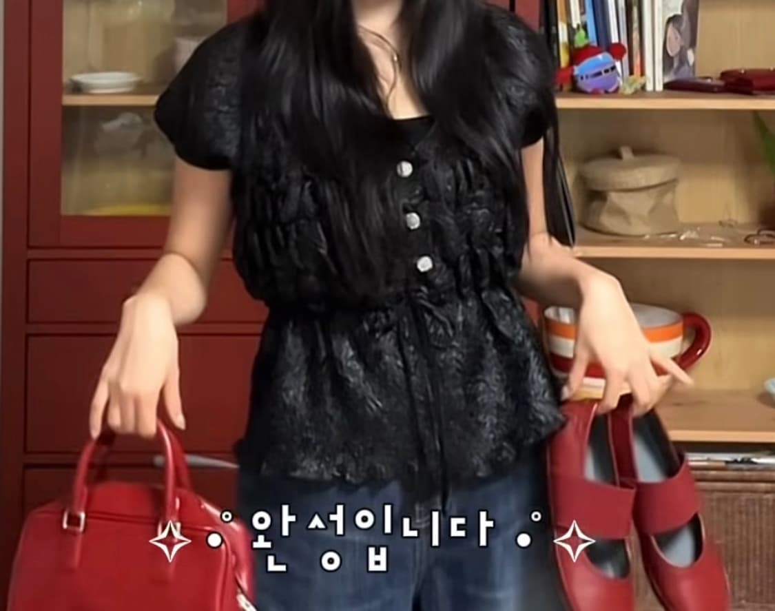 Setsetset 쎄쎄쎄 블라우스 상품이미지1